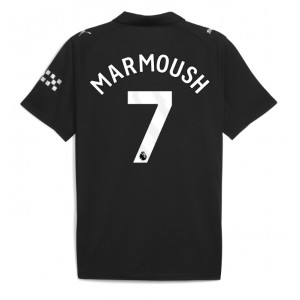 Fotbalové Dres Manchester City Omar Marmoush #7 Venkovní Oblečení 2025-26 Krátký Rukáv